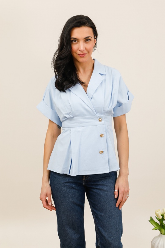 Tops Femme Bleu ciel Unigirl GM8379 Efashion Paris