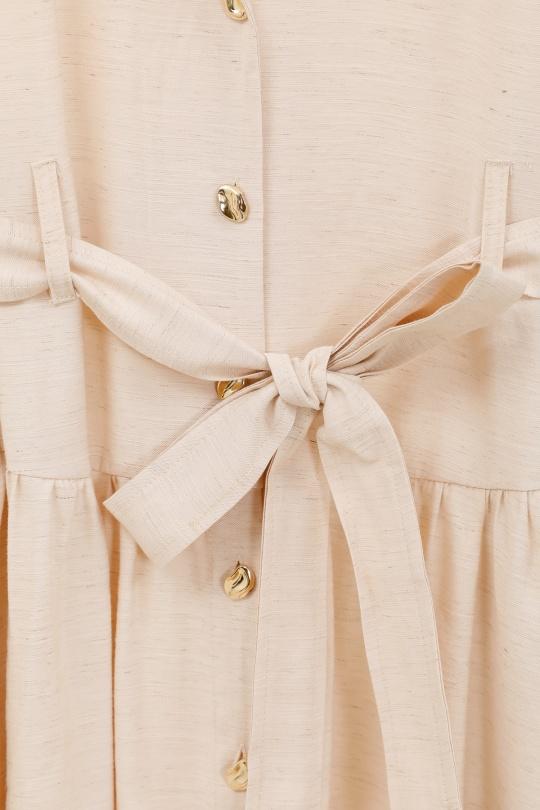 Abiti al polpaccio Donna Beige Unigirl 88012 Efashion Paris