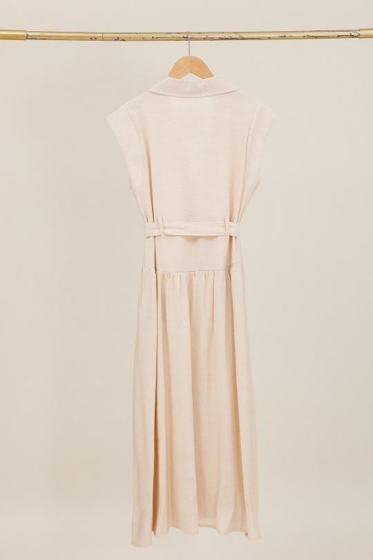 Abiti al polpaccio Donna Beige Unigirl 88012 Efashion Paris