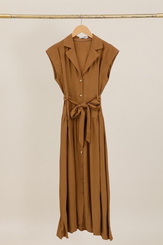 Abiti al polpaccio Donna Beige Unigirl 88012 Efashion Paris