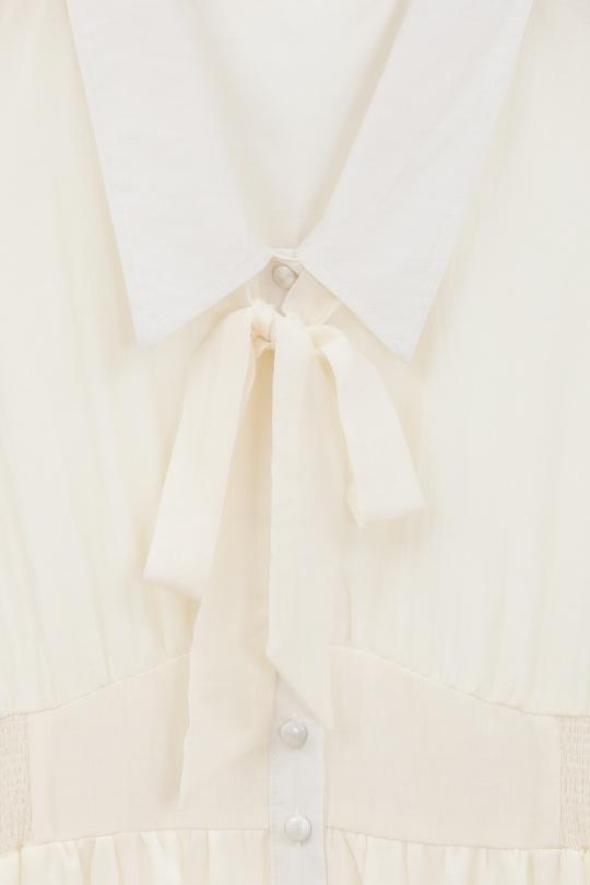 Abiti al polpaccio Donna Cream Unigirl GZ-3063 Efashion Paris