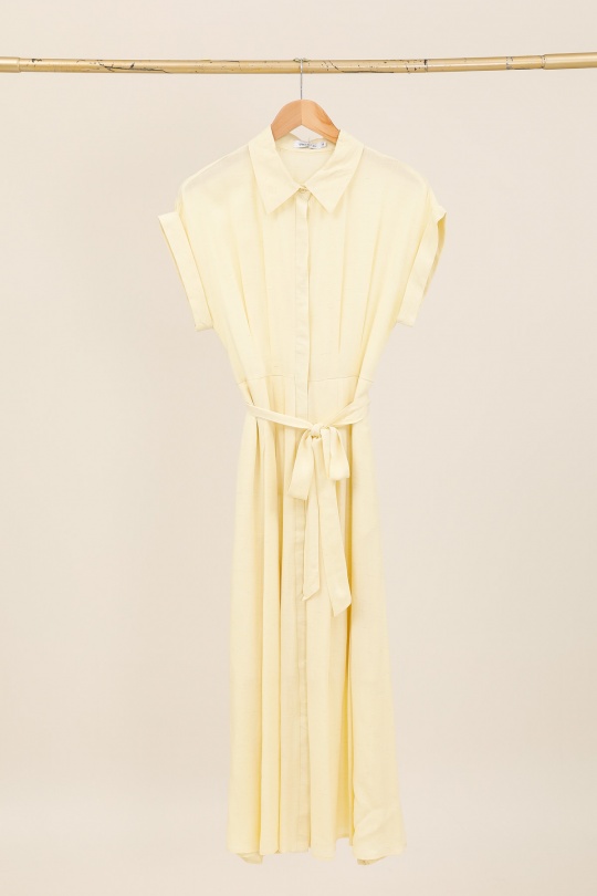 Robes longues Femme Ecru Unigirl GM8165-18 Efashion Paris