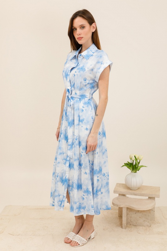 Robes longues Femme Bleu ciel Unigirl GM8165-16 Efashion Paris