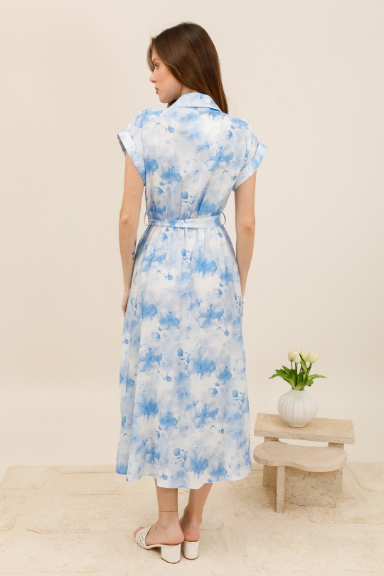 Robes longues Femme Bleu ciel Unigirl GM8165-16 Efashion Paris