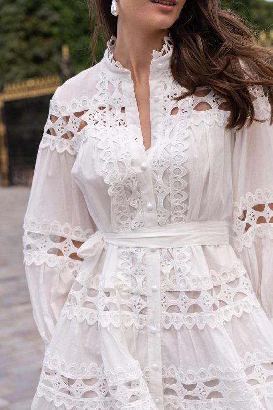 Robes courtes Femme Bleu ciel Choklate 81033 Efashion Paris