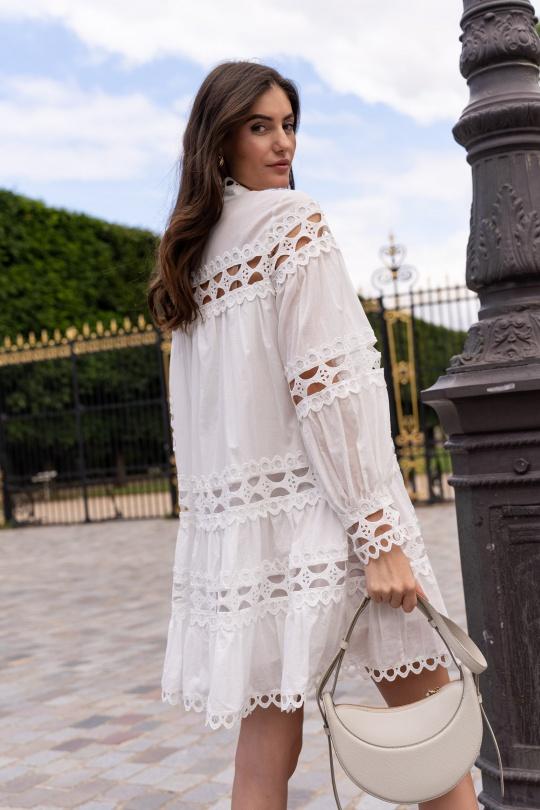 Robes courtes Femme Bleu ciel Choklate 81033 Efashion Paris