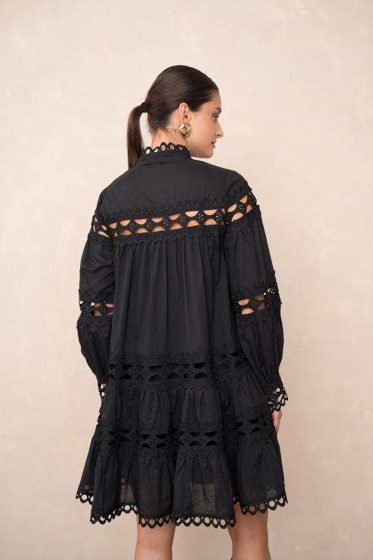 Robes courtes Femme Bleu ciel Choklate 81033 Efashion Paris