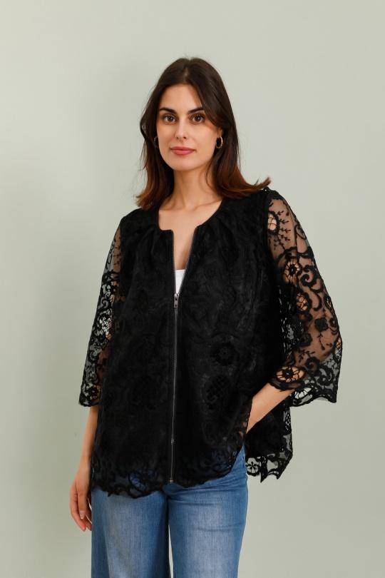 Cardigans Women Black Choklate 80649 Efashion Paris