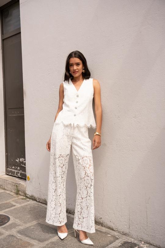Sets Women White Choklate CK08502 + CK08369-1 Efashion Paris