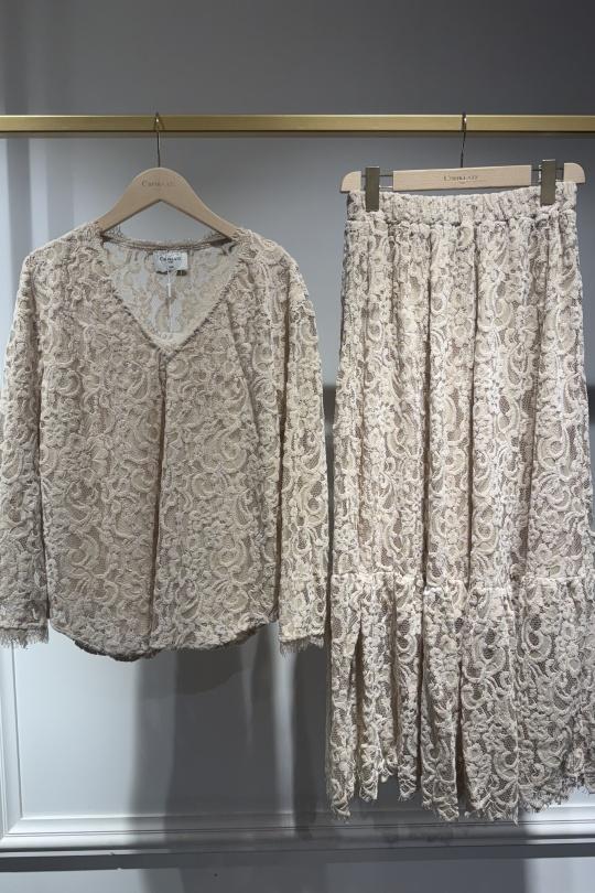 Ensembles Femme Taupe Choklate 81062 & 81063 Efashion Paris