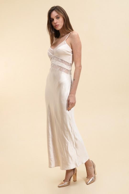 Maxi dresses Women Taupe FP&Co. 502505 Efashion Paris