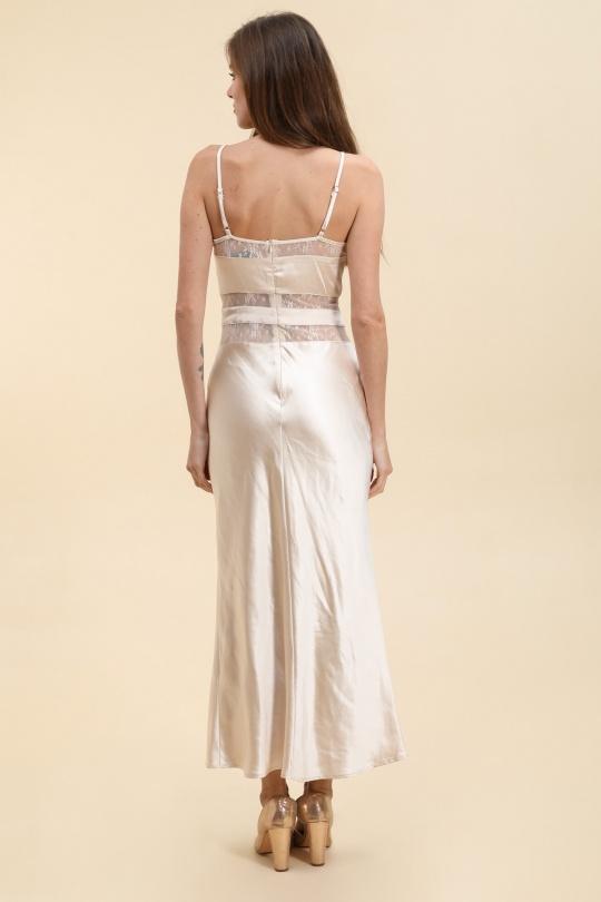 Maxi dresses Women Taupe FP&Co. 502505 Efashion Paris