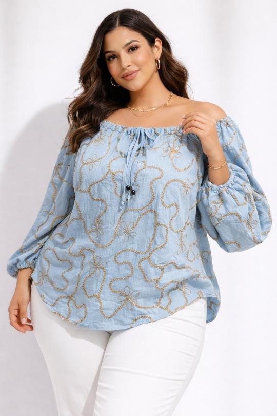 Chemises & blouses Femme Noir WORLD FASHION F835 Efashion Paris