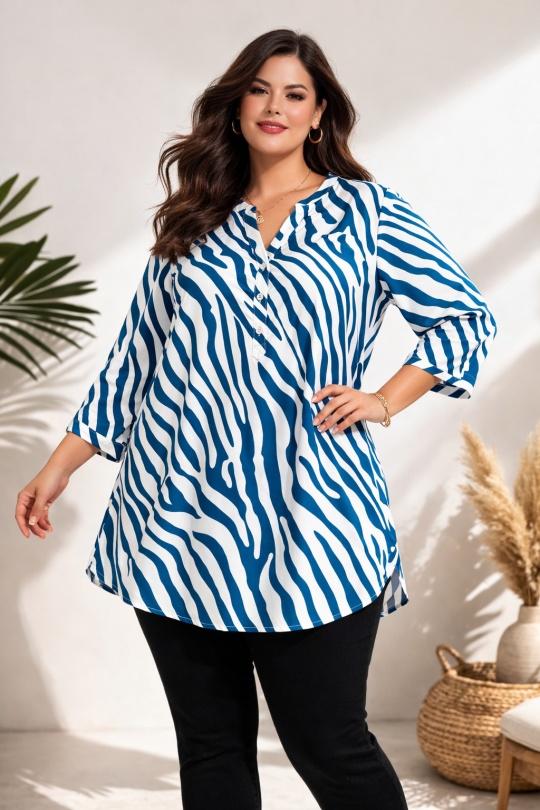 Tuniques Femme Bleu WORLD FASHION F211 Efashion Paris