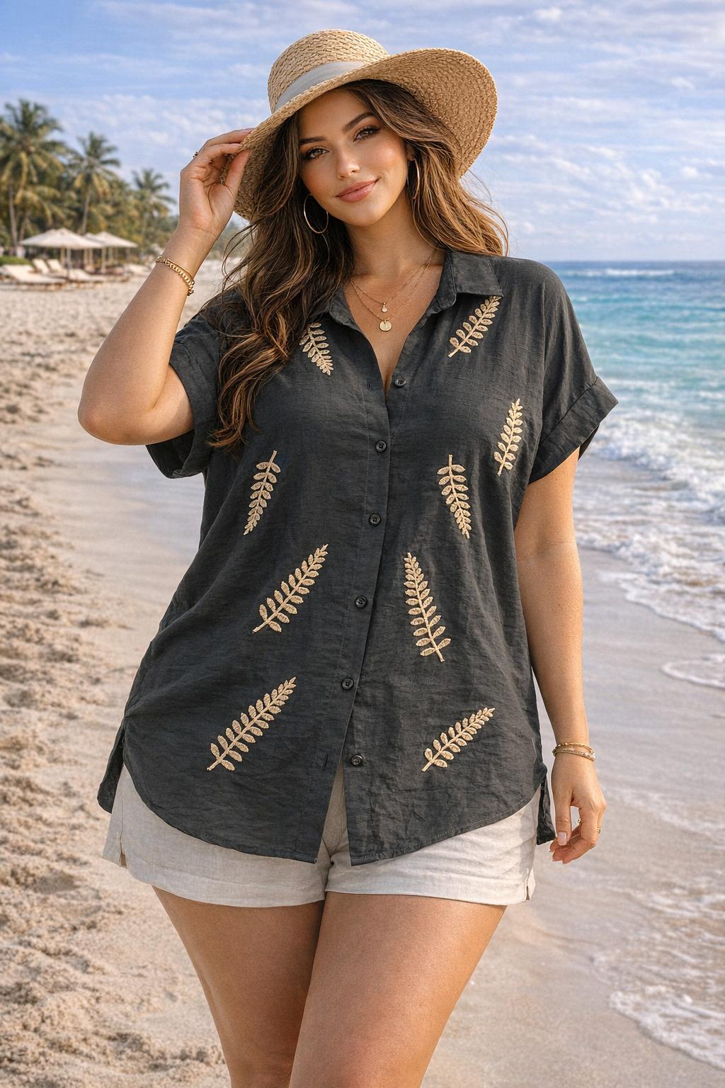 Chemises & blouses Femme Beige WORLD FASHION F887 #c Efashion Paris