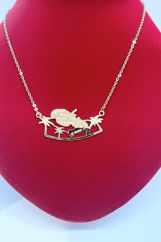 Colliers Accessoires Argent CERAMIK COLLIER MARTINIQUE Efashion Paris