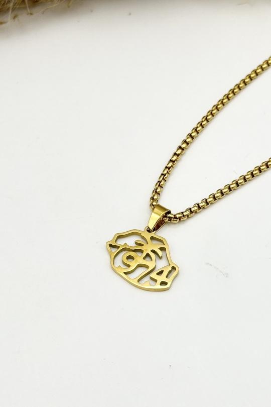 Colliers Accessoires Or CERAMIK COL LA REUNION 974 Efashion Paris