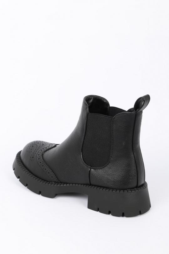 Bottines Chaussures Noir Wilady 865 Efashion Paris