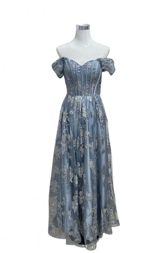 Evening dresses Women Jean blue Les Voiliers 1870 Efashion Paris