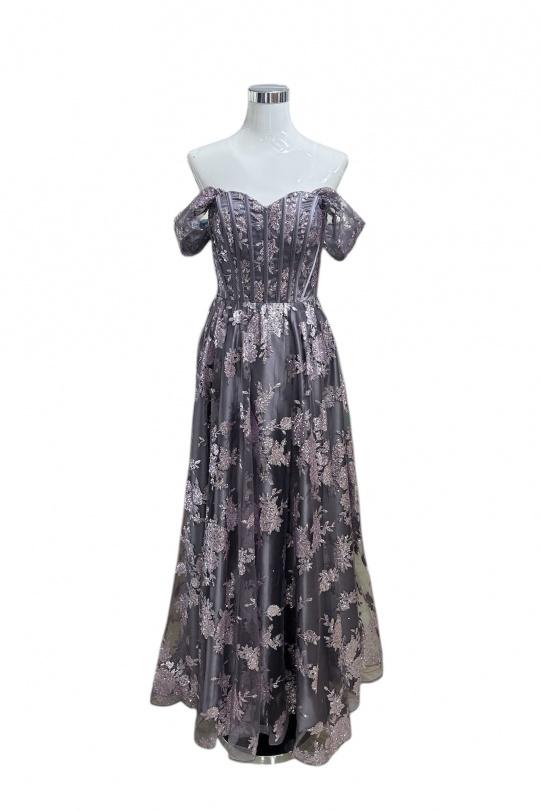 Abiti da sera Donna Purple Les Voiliers 1870 Efashion Paris