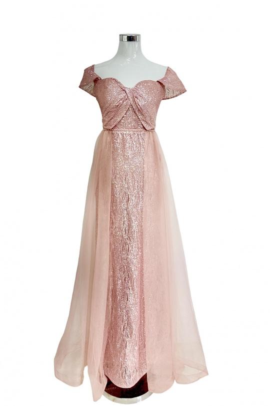 Abiti da sera Donna Pink Les Voiliers 1835 Efashion Paris