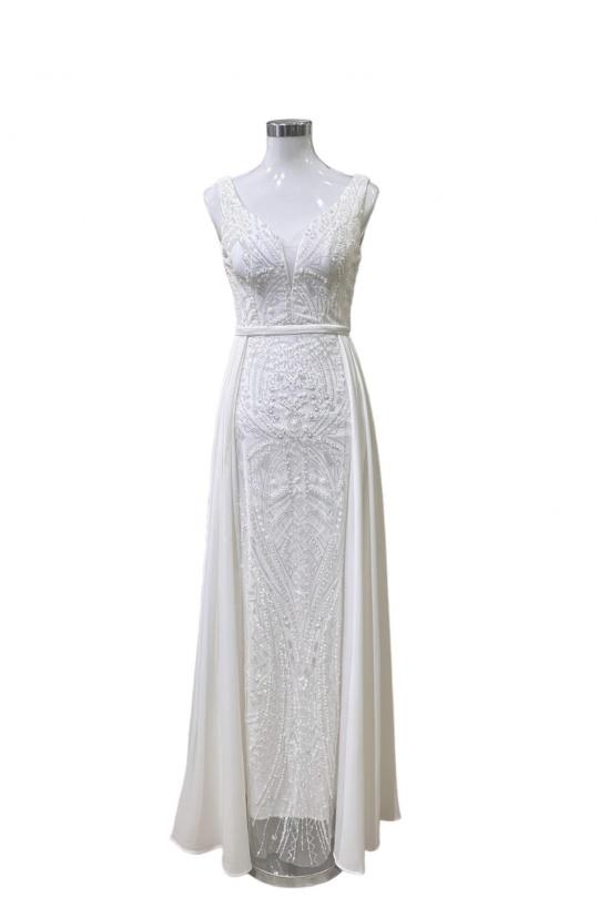 Abiti da sera Donna Ivory Les Voiliers 1849 Efashion Paris
