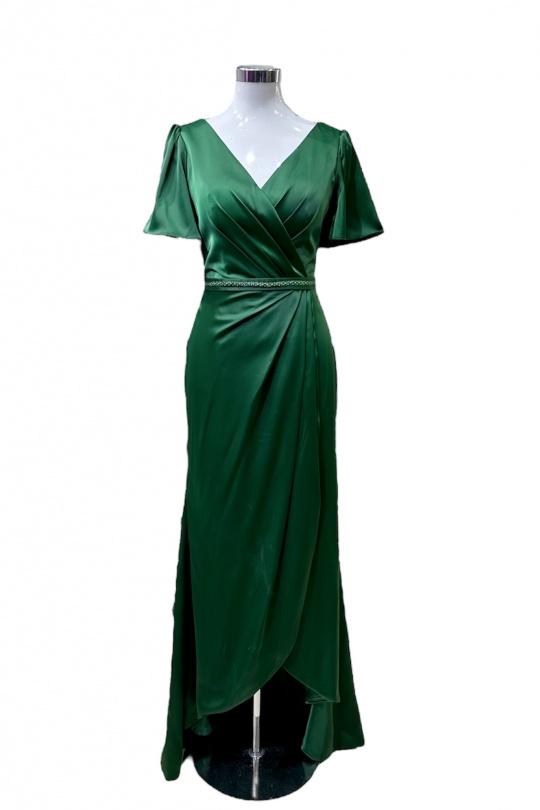 Robes de soirée Femme Vert émeraude Les Voiliers 1856 Efashion Paris