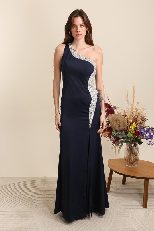 Vestidos de fiesta Mujer King blue Les Voiliers 1857 Efashion Paris