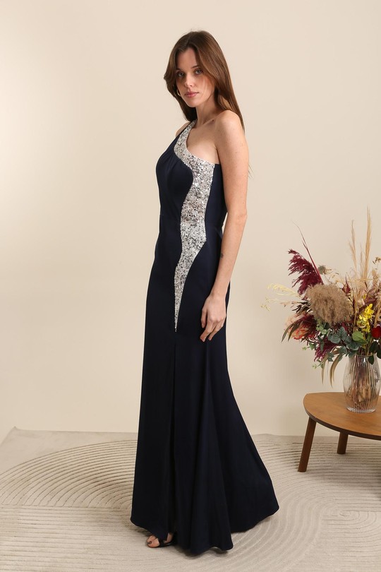 Vestidos de fiesta Mujer King blue Les Voiliers 1857 Efashion Paris