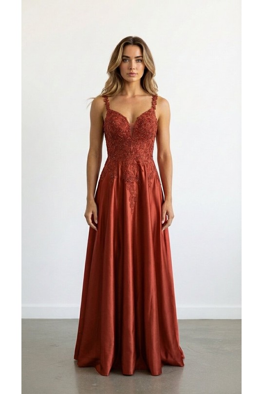 Abiti da sera Donna Terra-cota Les Voiliers 1881 Efashion Paris