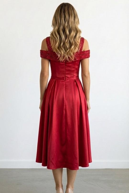 Robes de soirée Femme Rouge foncé Les Voiliers 1820 Efashion Paris