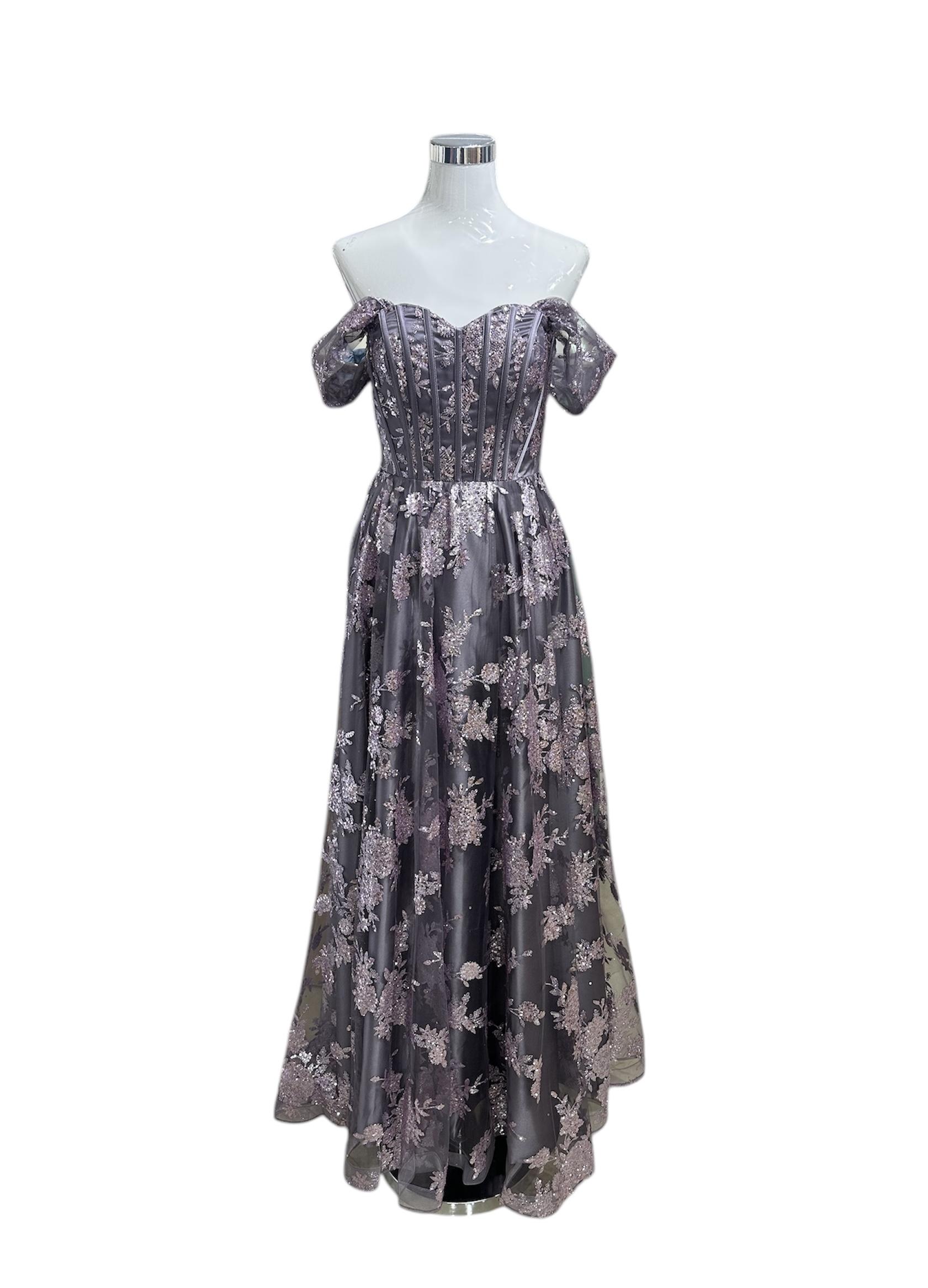 Abiti da sera Donna Purple Les Voiliers 1870 #c Efashion Paris