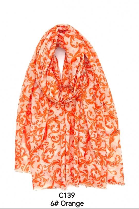 Foulards Accessoires Fuschia PROMISE C139 Efashion Paris