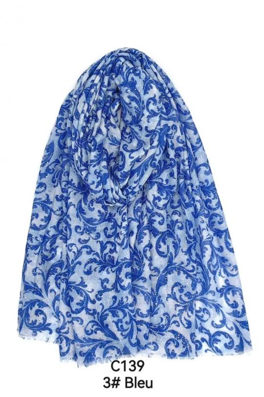 Foulards Accessoires Fuschia PROMISE C139 Efashion Paris