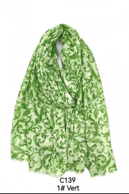 Foulards Accessoires Fuschia PROMISE C139 Efashion Paris