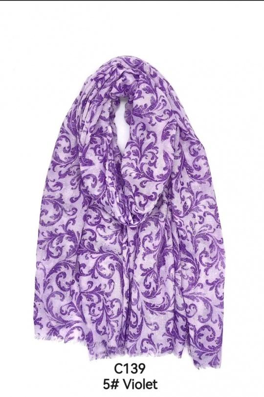 Foulards Accessoires Fuschia PROMISE C139 Efashion Paris