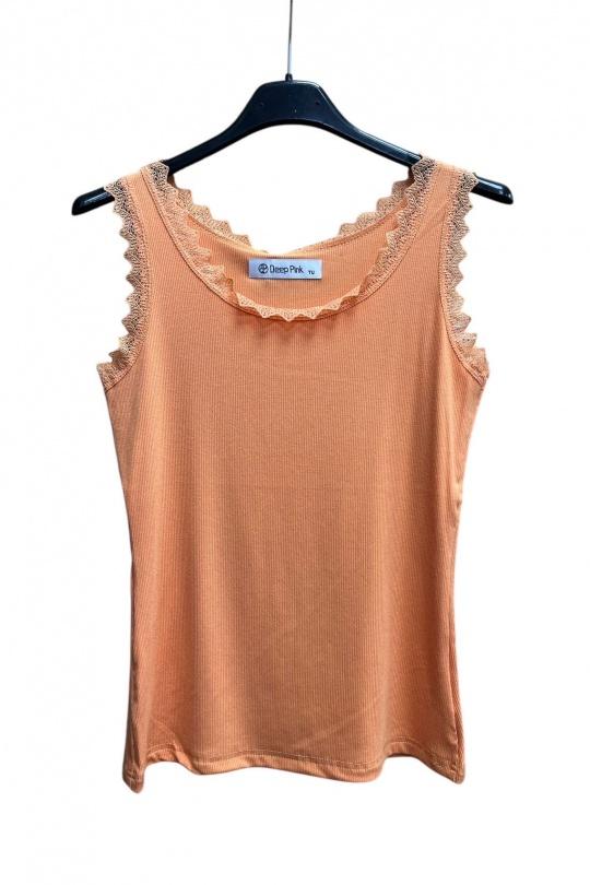 Débardeurs Femme Bleu ciel PROMISE YW009 Efashion Paris