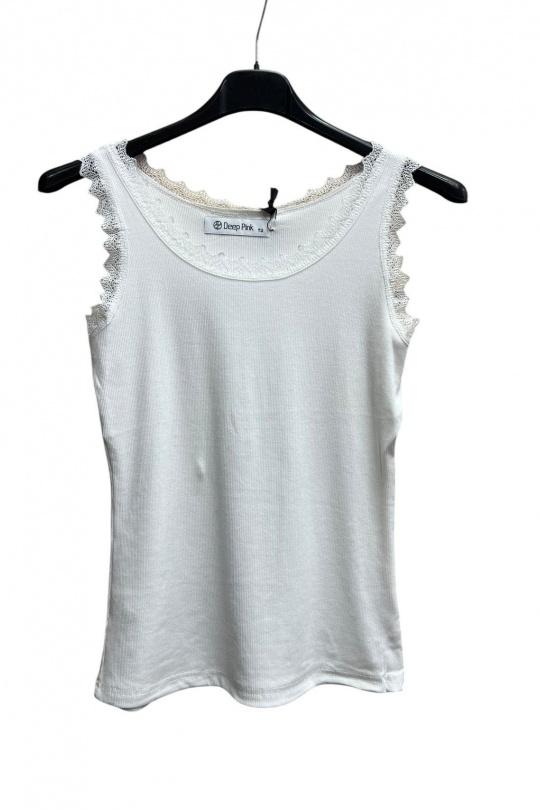 Débardeurs Femme Bleu ciel PROMISE YW009 Efashion Paris