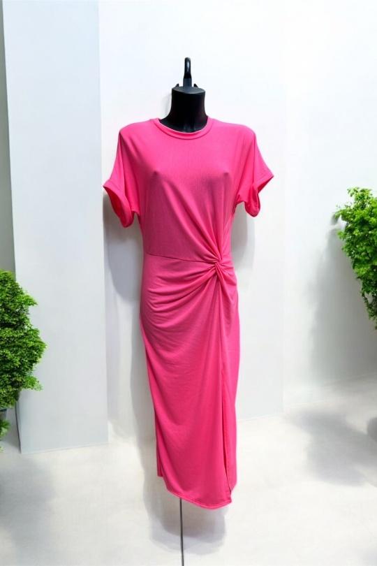 Abiti maxi Donna Fuschia fluo PROMISE 2751 Efashion Paris