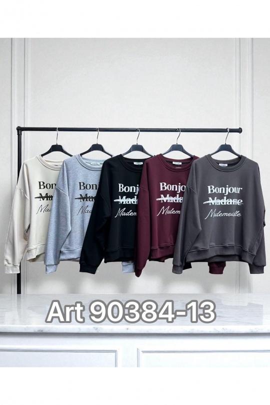 Sweats Women Light-grey PROMISE 90384-13 Efashion Paris