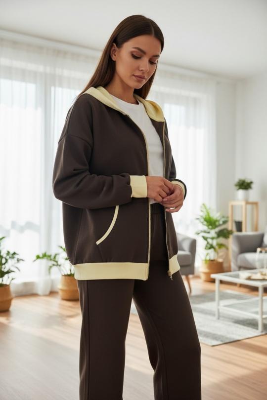 Ensembles Femme Gris clair PROMISE 2844 Efashion Paris