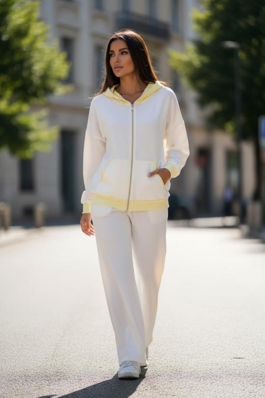 Ensembles Femme Gris clair PROMISE 2844 Efashion Paris