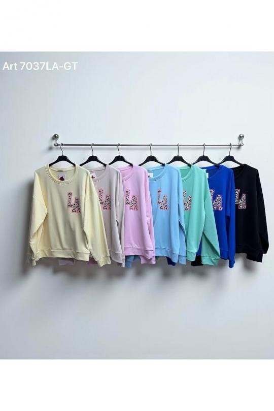 Pulls Femme Bleu royal PROMISE 7037LA-GT Efashion Paris