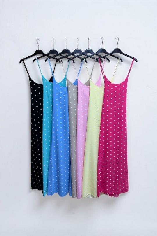 Robes longues Femme Turquoise PROMISE 2194P Efashion Paris