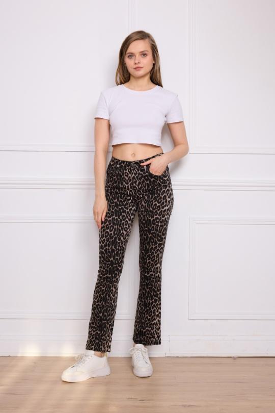 Jeans Women Print ESTEE BROWN A125 Efashion Paris