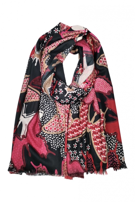 Écharpes Accessoires Bordeaux BEST ANGEL BA2563 Efashion Paris
