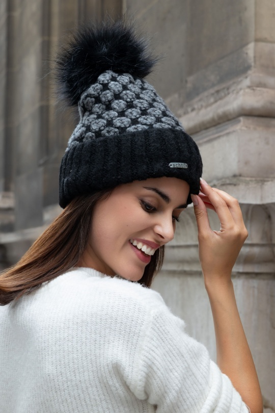 Beanies Accessories Black BEST ANGEL AZ2800 Efashion Paris
