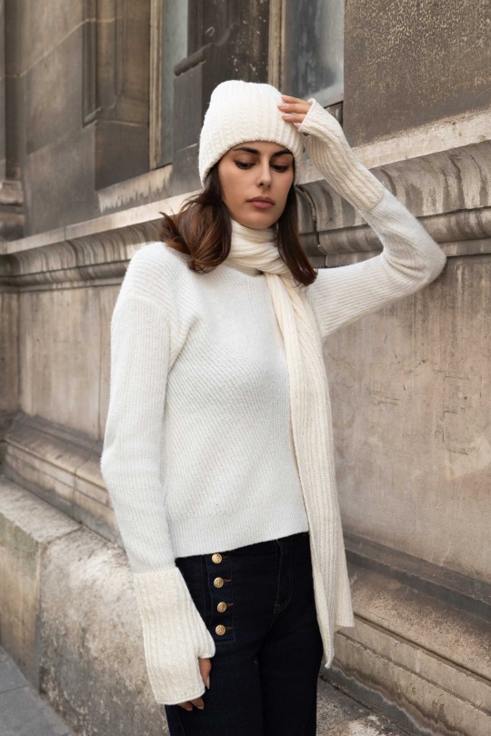Ensembles Accessoires Ecru BEST ANGEL BA2896 Efashion Paris