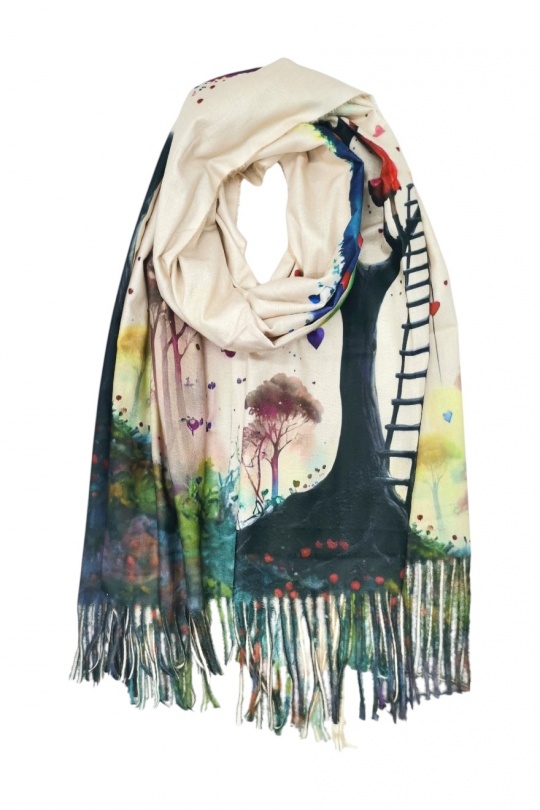 Écharpes Accessoires Beige BEST ANGEL BA2574 Efashion Paris