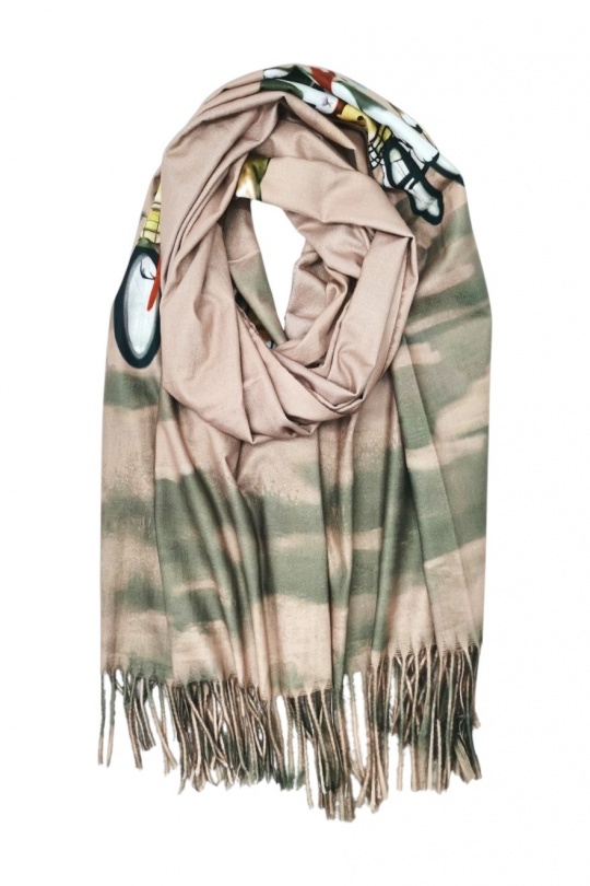 Écharpes Accessoires Beige BEST ANGEL BA2676 Efashion Paris